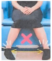 EM PELVI エムペルヴィ 座り方の注意５